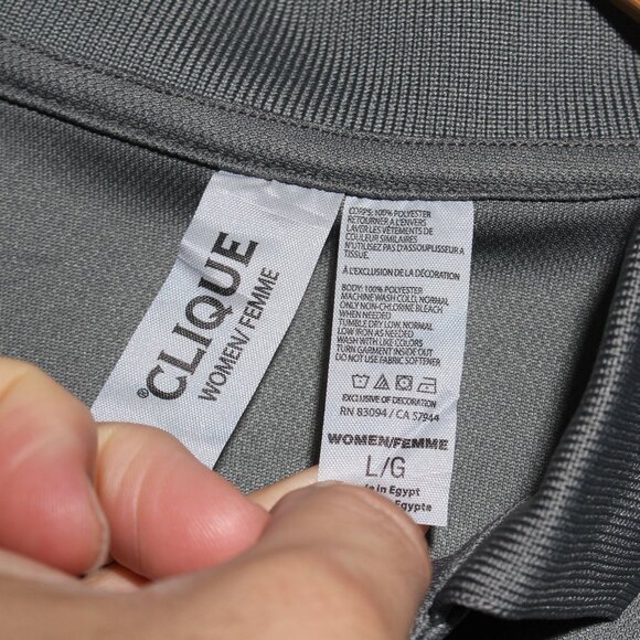 UPS Employee Polo Women Large Gray United Parcel Service Uniform - Picture 4 of 6